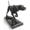 Image 2 : Foxhound Hunting Dog Bronze Sculpture