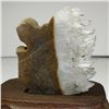 Image 2 : Natural Quartz Crystal Specimen Skeleton Carving