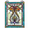 Image 2 : Stained Art Glass Hanging Window Panel