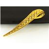 Image 1 : Designer Pierre BALMAIN Gold Plated Brooch Pin