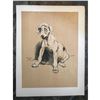 Image 2 : Early 1900's Lithograph, A Dog Day