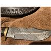 Image 3 : Custom Damascus Steel Hunting Knife