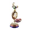 Image 1 : Russian Enameled Rooster Egg, Clock