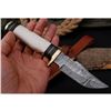 Image 2 : Custom Damascus Steel Hunting Knife
