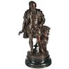 Image 1 : 19thc French Patinated Spelter Figure Of Michelangelo