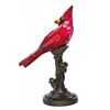 Image 1 : Stained Glass Cardinal Bird Nightlight, Lamp