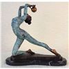 Image 1 : Signed Collett, Dancer Bronze Sculpture