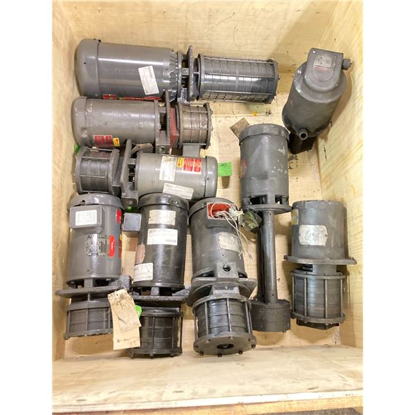 Lot of (9) Gusher Coolant Pumps