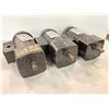 Image 2 : Lot of (3) Leeson A.C. Gearmotors, M/N: C42T17FZ34A