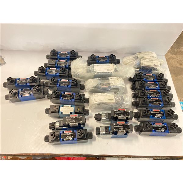 Lot of (24) Rexroth Directional Control Valves