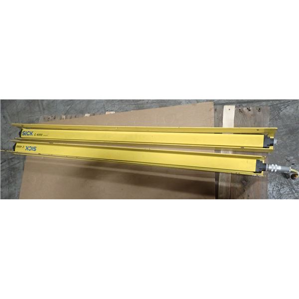 Lot of (2) Sick #C 4000 Light Curtains