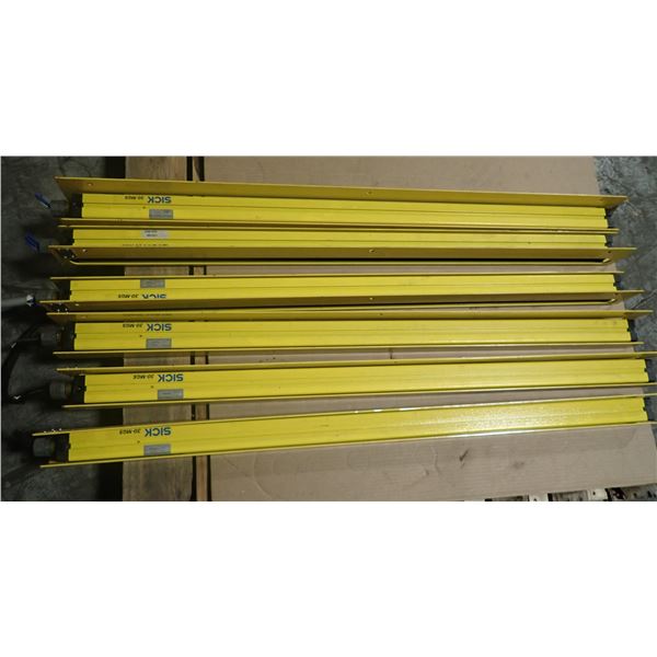 Lot of (6) Sick #30 MGS Light Curtains