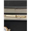 Image 2 : Miscellaneous Collectible Lot of Rifle Pen, Flask and Pocket Watch