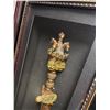 Image 8 : Very Nice Afghanastian Sword/Knife Beautifully Framed Brought Back by a Canadian Soldier