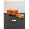 Image 2 : 1950's Wyandotte Shady Glen Stock Ranch Metal Cattle Truck Bright Orange Colour with Nice Patina