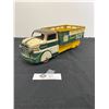 Image 1 : Marx Tin Screscent Ice Co. Wagon Toy Truck, Green/white/Yellow. Cool Graphics
