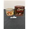 Image 1 : Lot of 2 Vintage Tobacco Tins, Briggs Pipe Mixture and Brier Smoking Tobacco