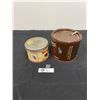 Image 2 : Lot of 2 Vintage Tobacco Tins, Briggs Pipe Mixture and Brier Smoking Tobacco