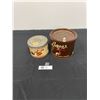 Image 3 : Lot of 2 Vintage Tobacco Tins, Briggs Pipe Mixture and Brier Smoking Tobacco