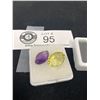 Image 2 : Faceted Amethyst &Citrine 15.25 ct Mixed Cut Brazil, VVS Clarity Untreated