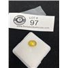 Image 2 : Yellow Sapphire 1.60ct 8.25 x 6.17x3.22 mm Oval VS Clarity Madagascar Unheated and Untreated
