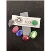 Image 1 : Lot of Big Mixed Gemstones Emerald, Sapphire, Ruby. 77.84ct Madagascar and Brazil