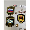 Image 2 : Lot of Russian and Ukrainin Pins and Patches
