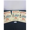 Image 1 : 3 White Breads London Stout Advertising Posters