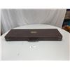Image 1 : Vintage 32"w Wooden Gun Case with Brass inlay