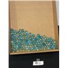 Image 1 : Nice Lot of Vintage Aqua Marine Marbles