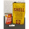Image 1 : Two Vintage Shell Cans