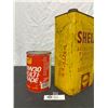 Image 2 : Two Vintage Shell Cans