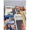 Image 2 : Lot of Vintage Newspapers, Life Magazines, etc