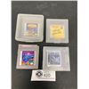 Image 1 : Lot of 4 Nintendo GameBoy Games