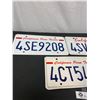 Image 2 : Lot of 3 California Licence Plates
