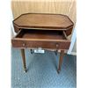Image 2 : Nice Solid Wood 26" Tall x 21" x 17" Wooden Side Table With Drawer