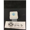 Image 1 : Swiss Blue Topaz5.33 ct 11x11x6.4mm Trillion Cut IF Loupe Clean Clarity Brazil