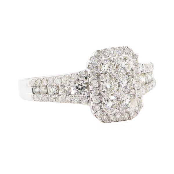 1.04 ctw Diamond Ring - 14KT White Gold