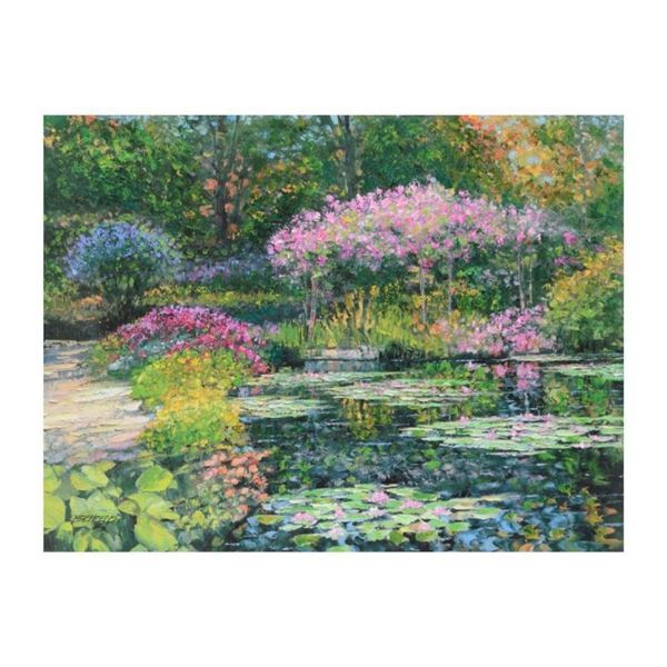 Giverny Lily Pond by Behrens (1933-2014)