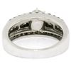 Image 7 : 14K White Gold 1.39 ctw Prong Round & Channel Princess Diamond Engagement Ring