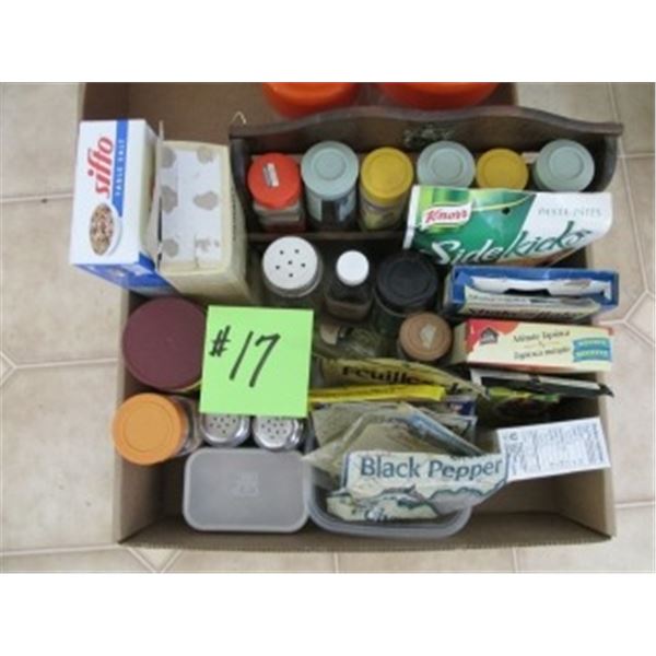 MISC SPICES & CANNISTER SET