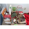 Image 4 : 3 BOXES C/W CHRISTMAS CARDS, BAGS, BOWS, CANDLES &  ASSORTED BOOKS