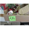Image 6 : 3 BOXES C/W CHRISTMAS CARDS, BAGS, BOWS, CANDLES &  ASSORTED BOOKS