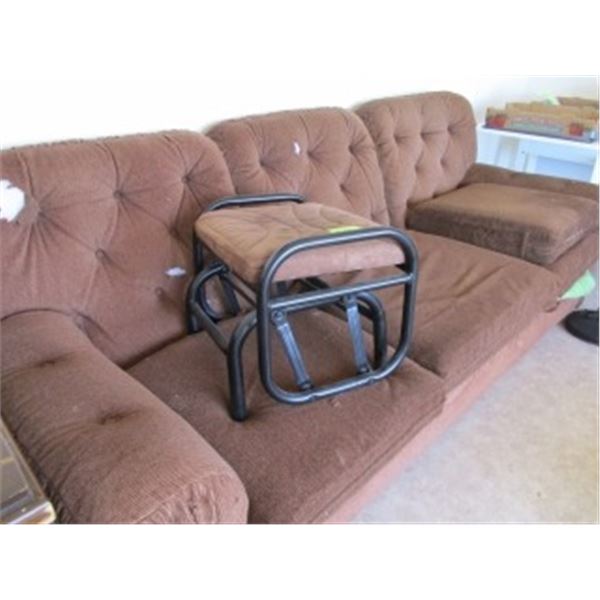 3 SEAT SOFA & FOOTSTOOL