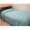 Image 1 : DOUBLE BED, HEADBOARD, FRAME, MATTRESS & BEDDING