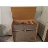 Image 1 : VINTAGE SYLVANIA RECORD PLAYER/RADIO CABINET