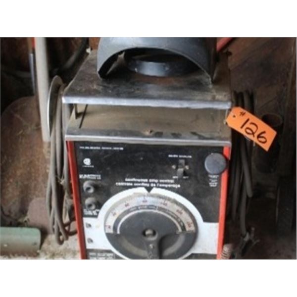 250 AC/DC WELDER C/W LEADS & HELMET