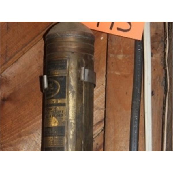 OLD FIRE EXTINGUISHER