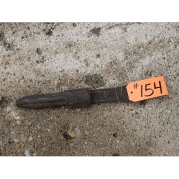 VERY OLD  BAYONET SHEATH