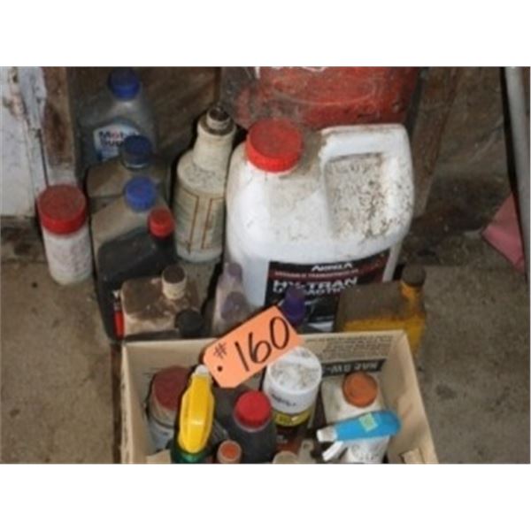 PILE OF MISC OILS